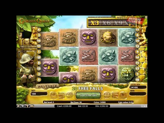 Free Demo Slot Gonzo's Quest